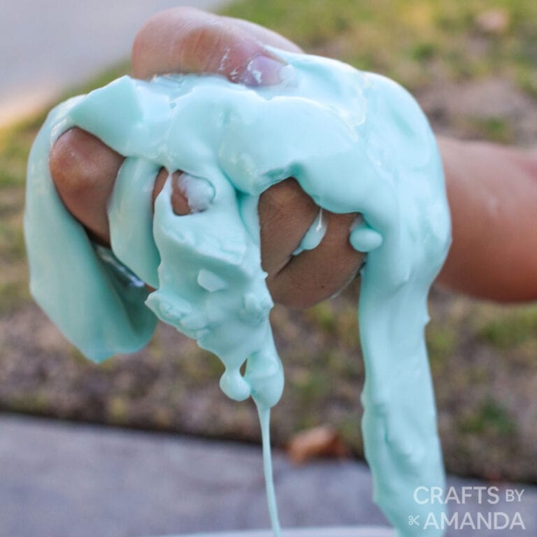 How to Make Oobleck - Crafts by Amanda - Slimes, Doughs, & Clay