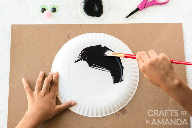 Paper Plate Black Cat Crafts by Amanda Paper Plate Crafts for Kids