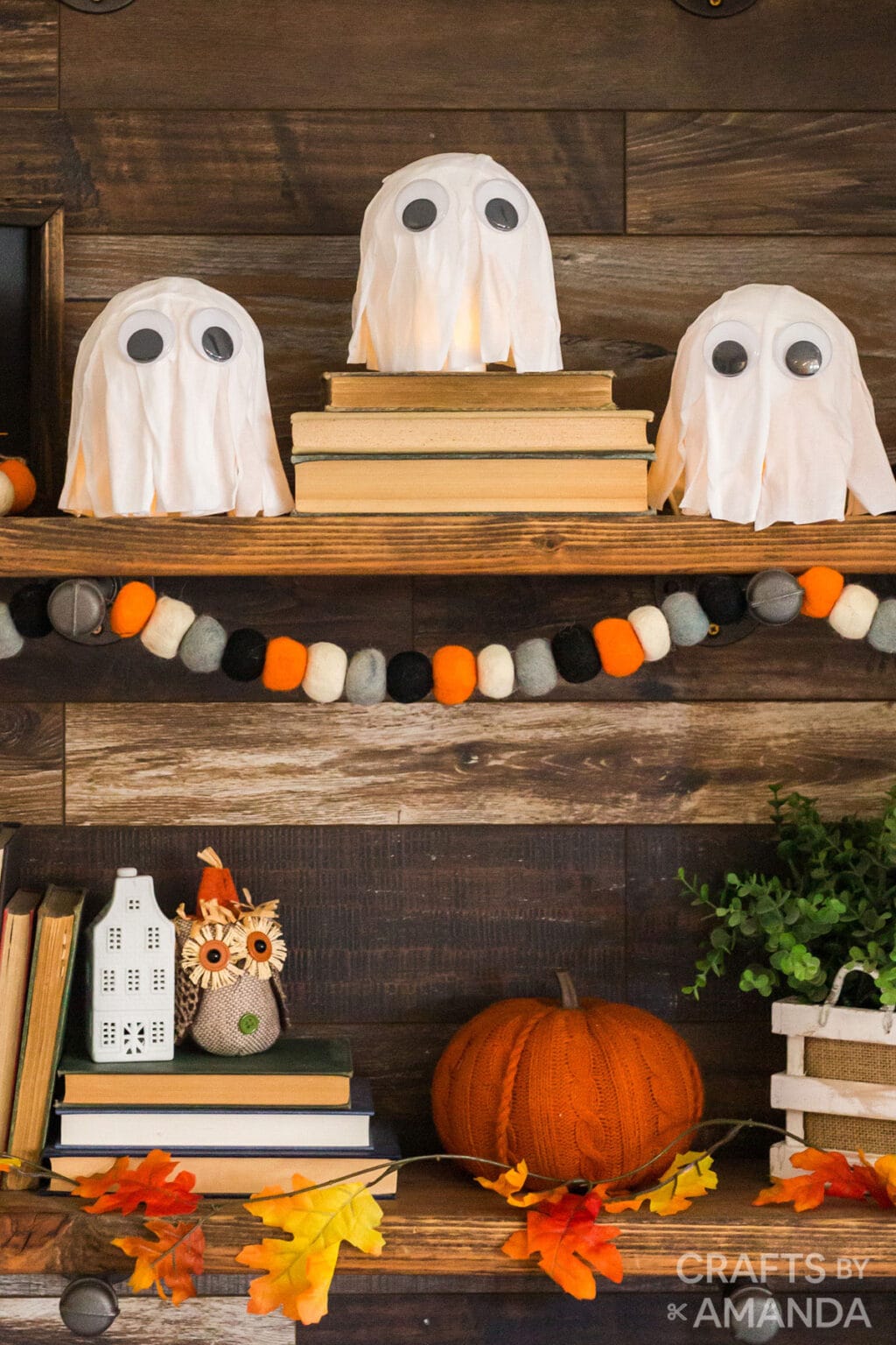 Balloon Ghosts Crafts by Amanda Halloween Crafts