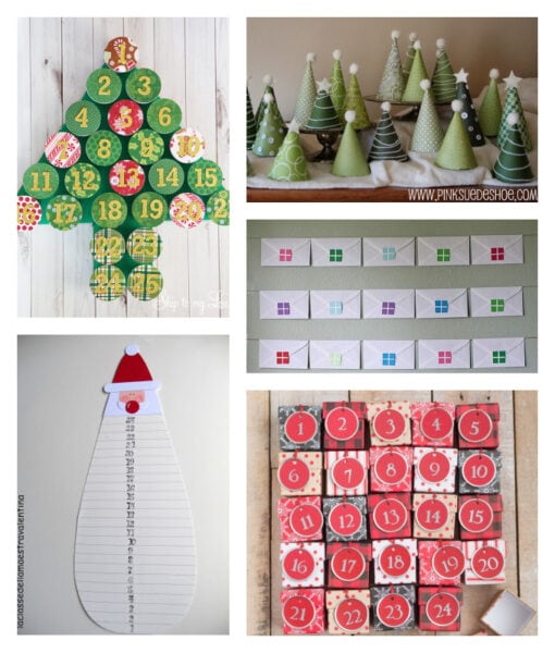 Advent Calendar Ideas You Can Make: advent calendar crafts