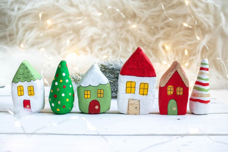 Salt Dough Houses Crafts by Amanda Christmas Crafts