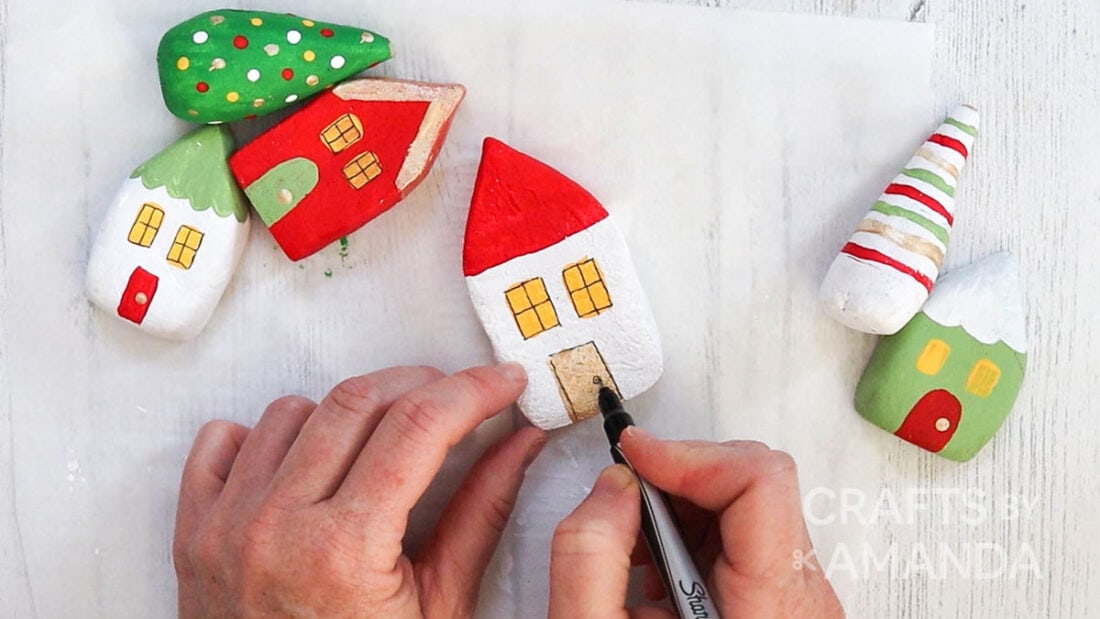 Salt Dough Houses Crafts by Amanda Christmas Crafts