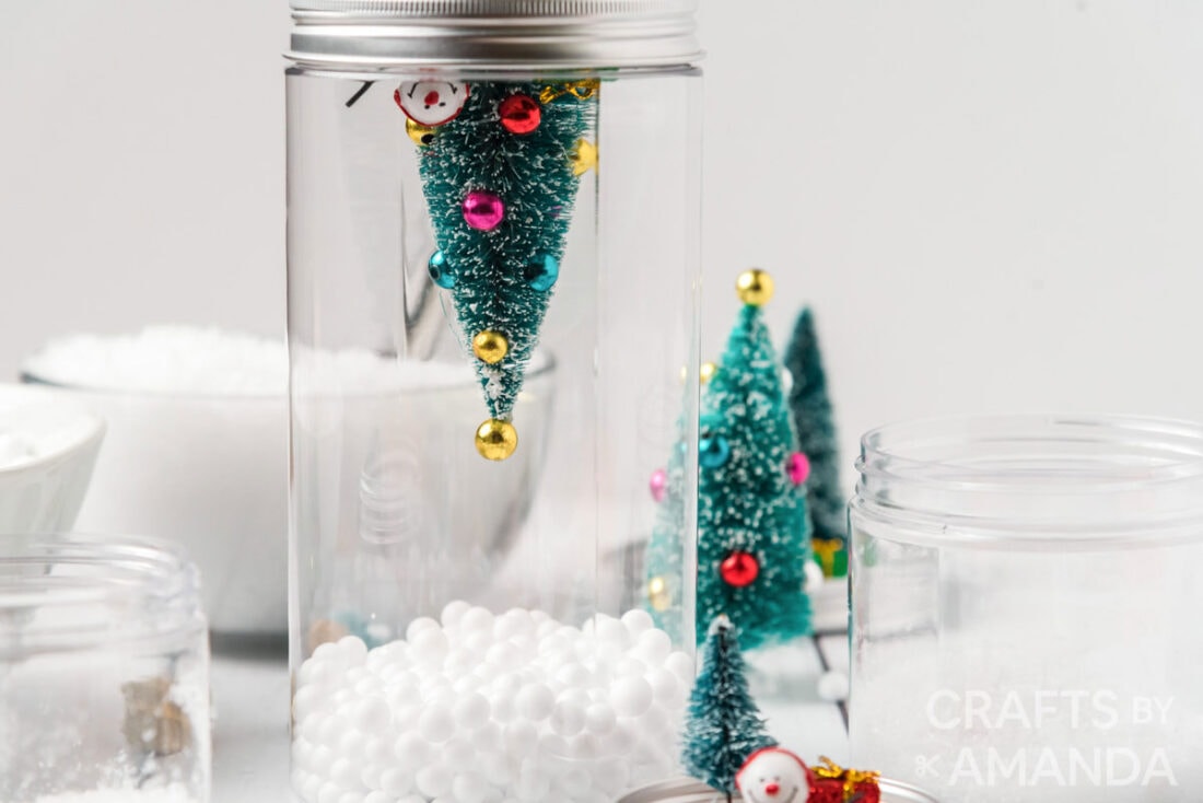 Waterless Snow Globes Crafts by Amanda Christmas Crafts