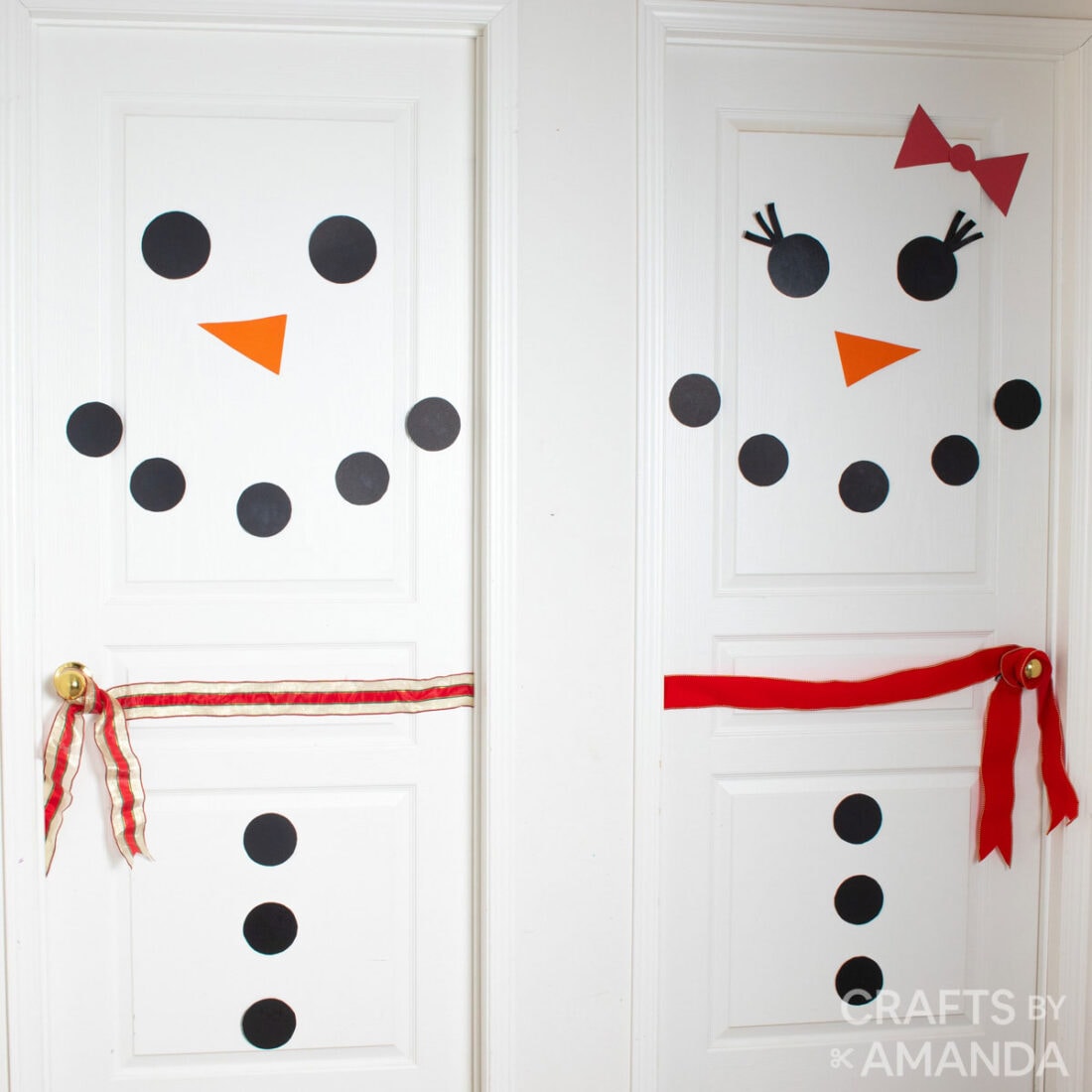 snowman door