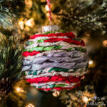 twisted paper ornament