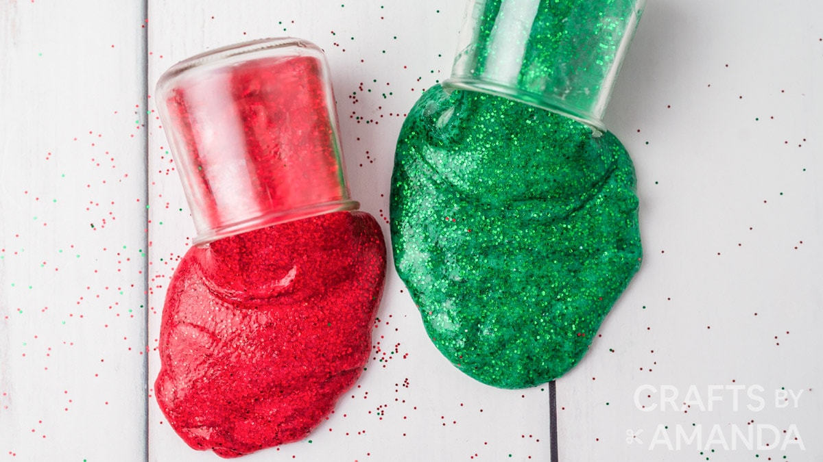 Christmas Glitter Slime ⋆ Sugar, Spice and Glitter