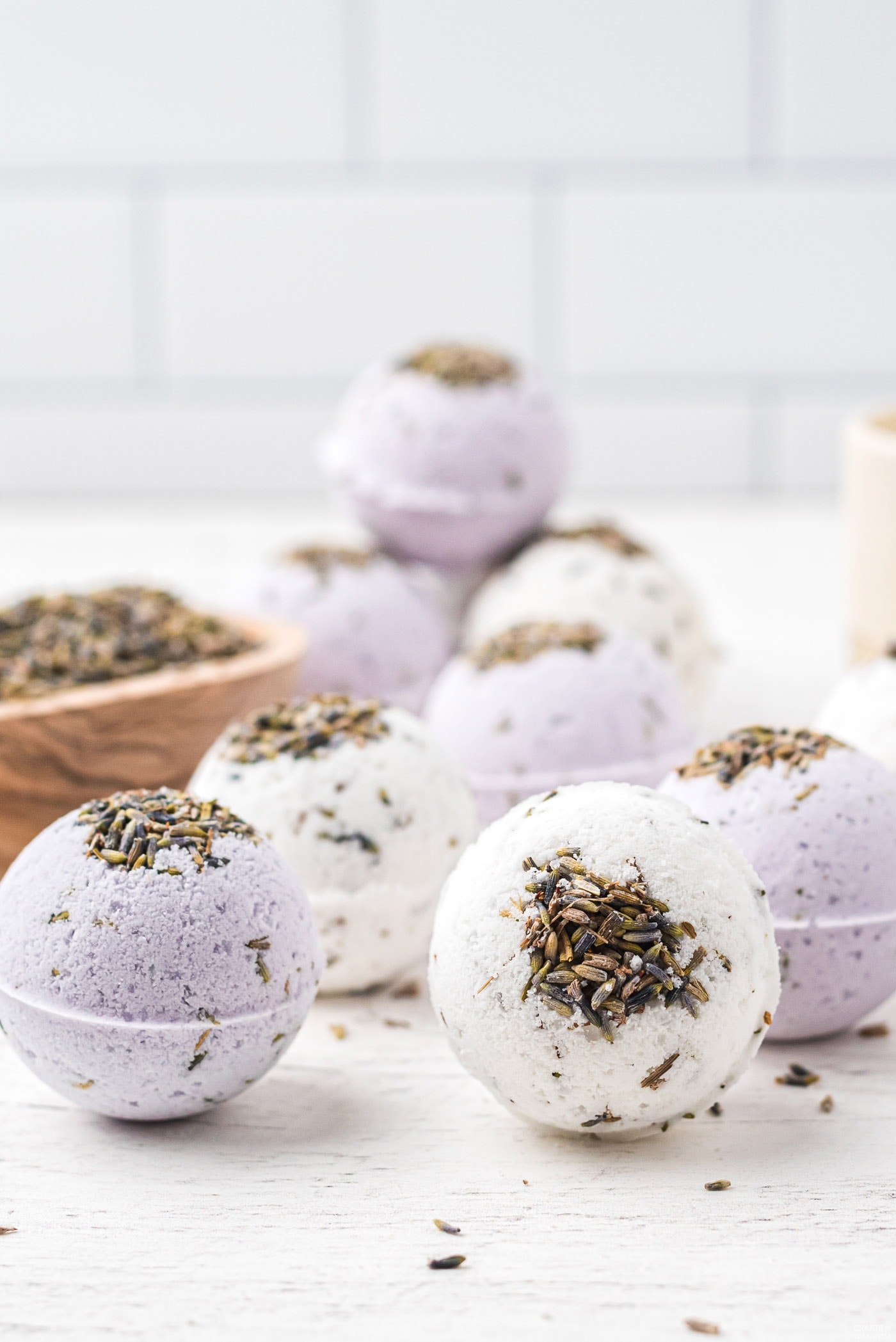 Lavender Bath Bombs Crafts by Amanda Bath & Body