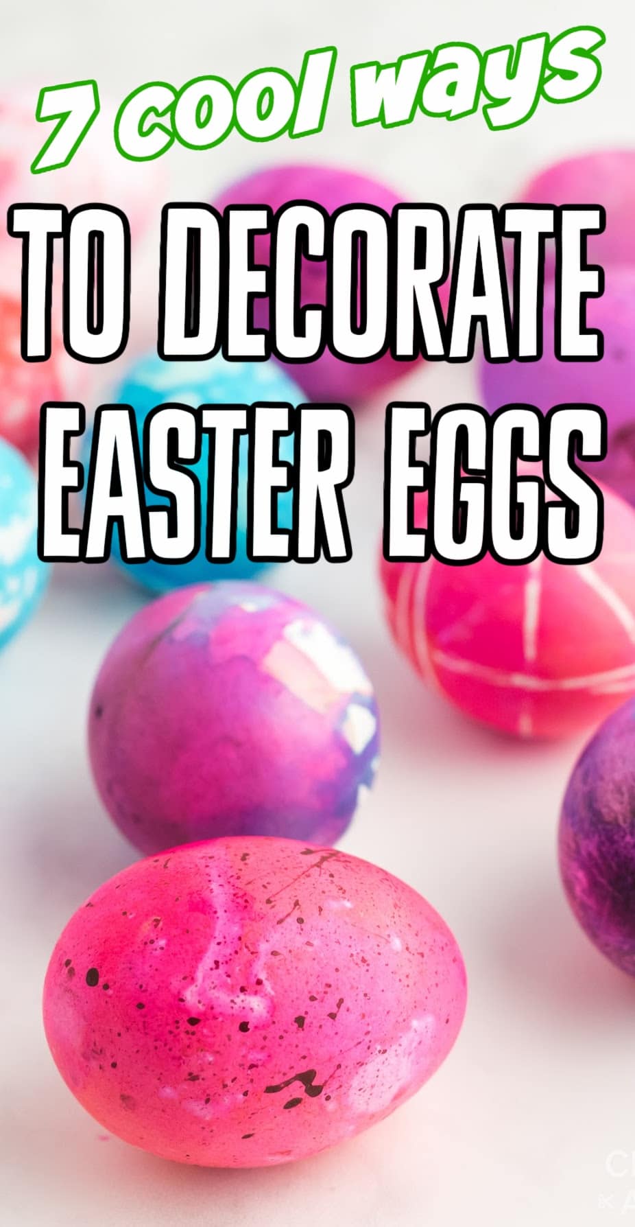 7 Cool Ways to Decorate Easter Eggs Crafts by Amanda