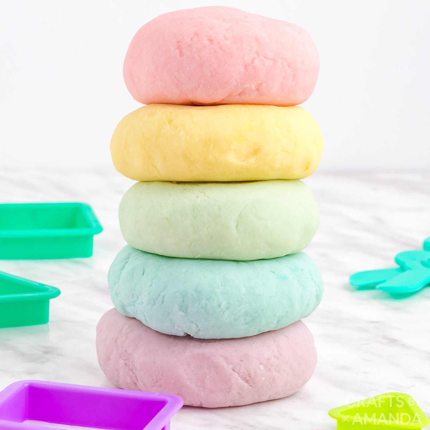 Easter Play Dough - Crafts by Amanda - Easter Crafts