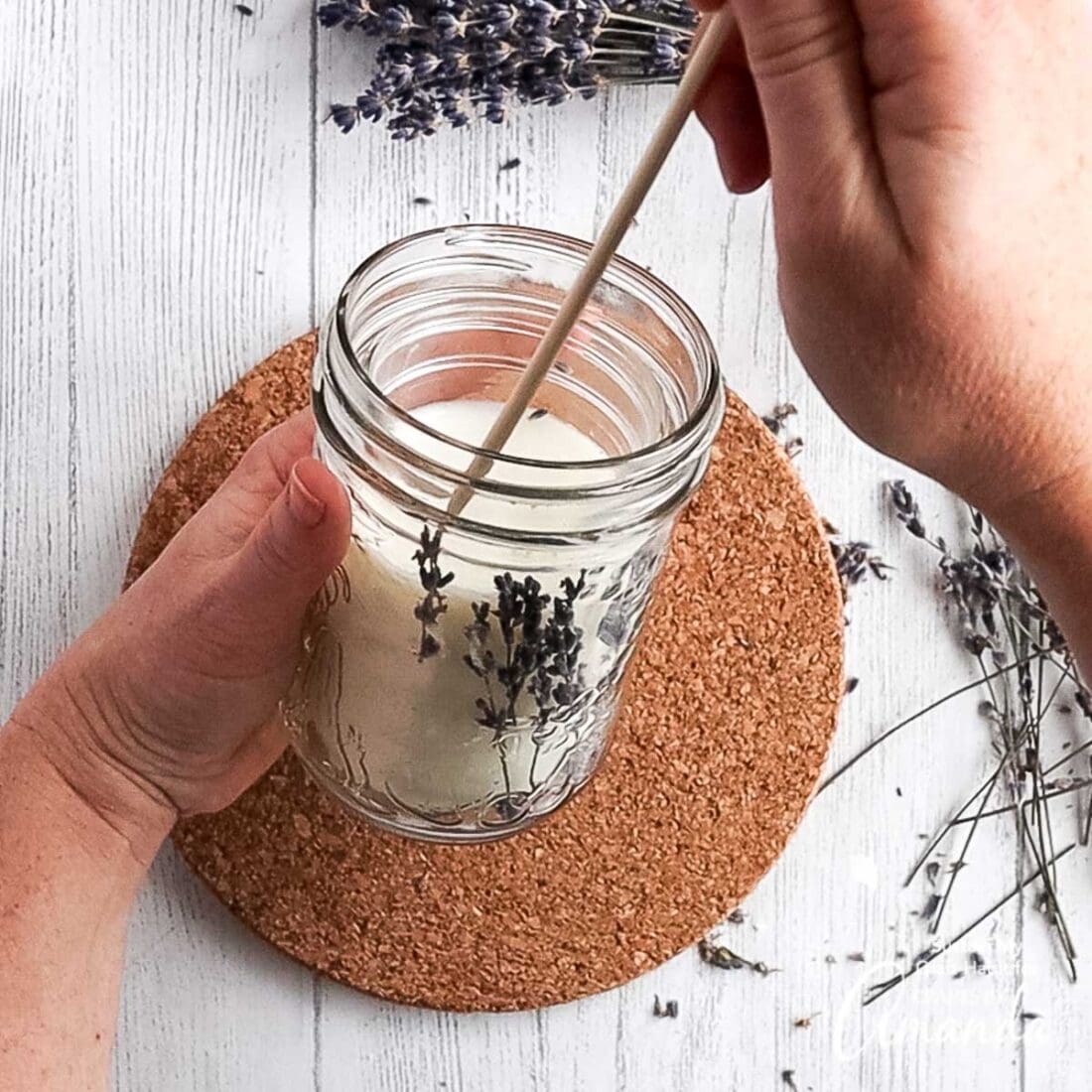 Lavender Candles Crafts by Amanda