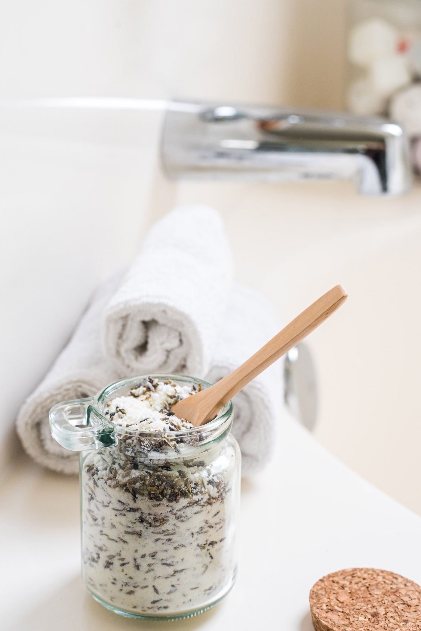 Lavender Milk Bath Crafts by Amanda
