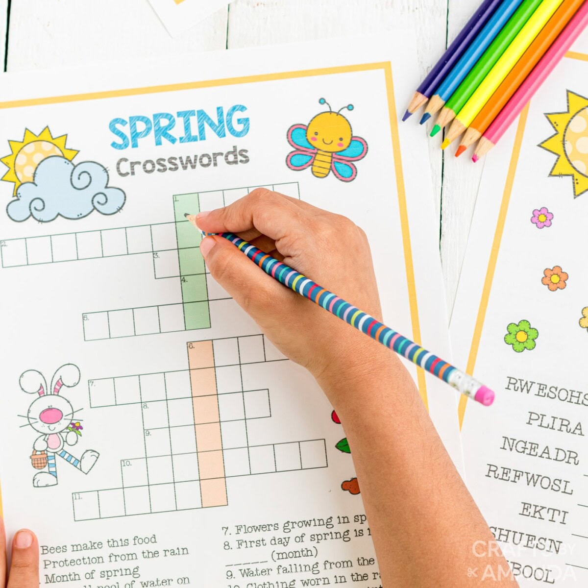 Spring Wprking Spring Crafts & Tutorials - Crafts by Amanda