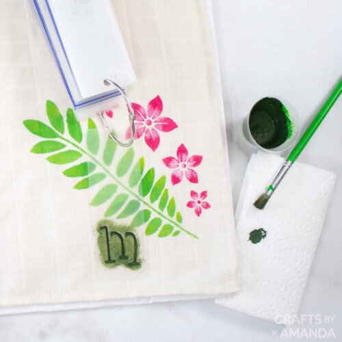 DIY Tea Towels Crafts by Amanda Kitchen Crafts