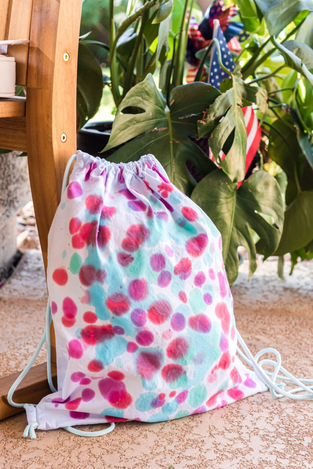 Drip Tie Dye Backpack - Crafts by Amanda