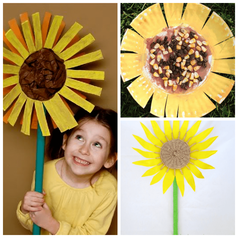 Sunflower Art for kids