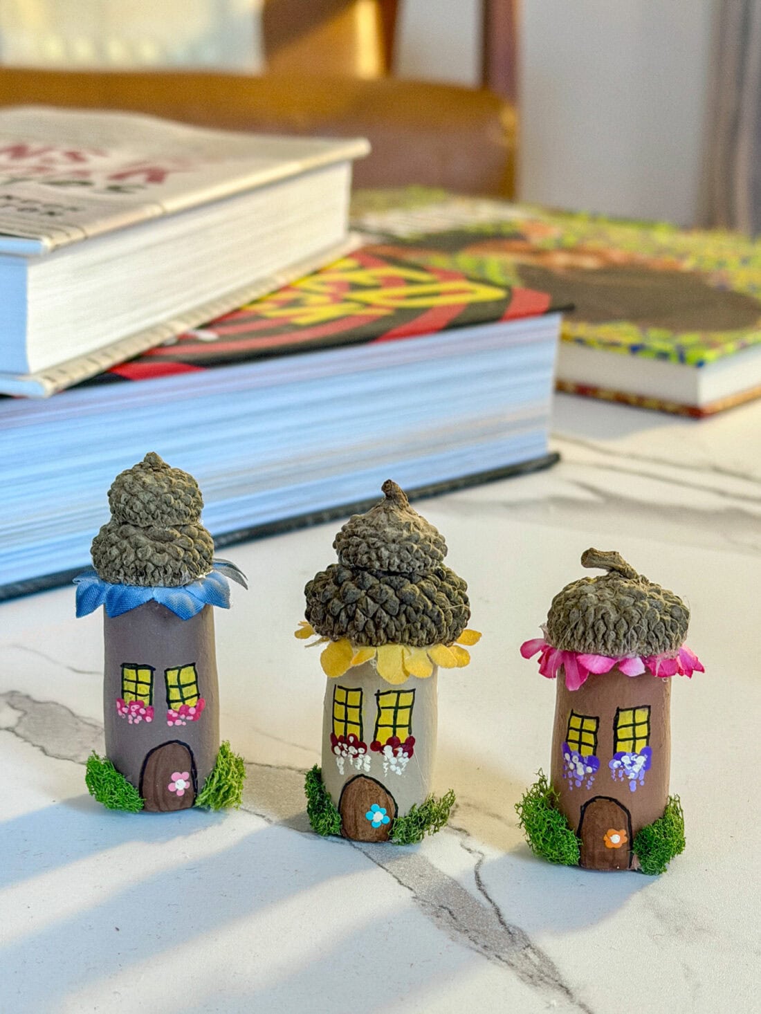 wine cork fairy houses