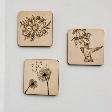 3 wood burning desigsn